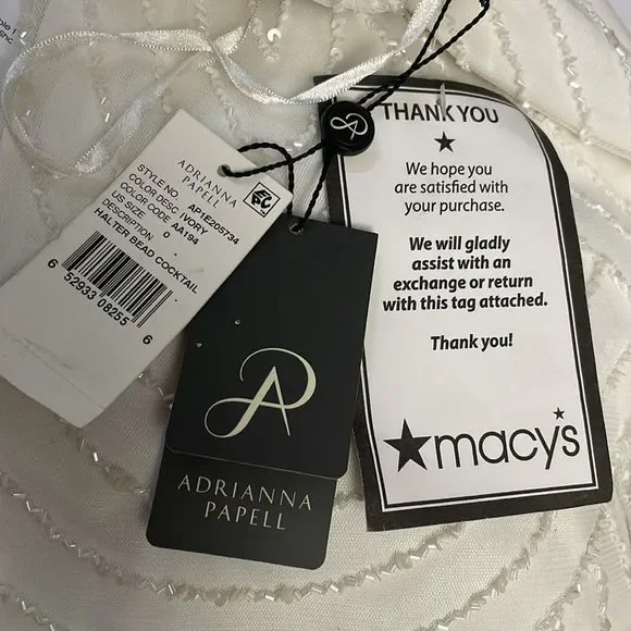 Adrianna Papell Art Deco Cocktail Dress - Picture 6 of 7